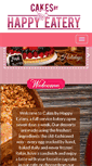 Mobile Screenshot of cakesbyhappyeatery.com